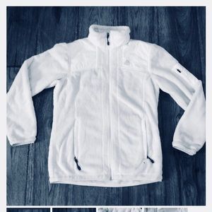 CREAM FLEECE JACKET